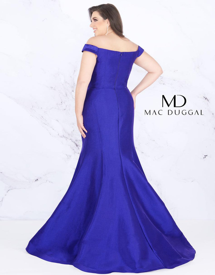 Mac Duggal Long Plus Size Prom Dress - The Dress Outlet Mac Duggal