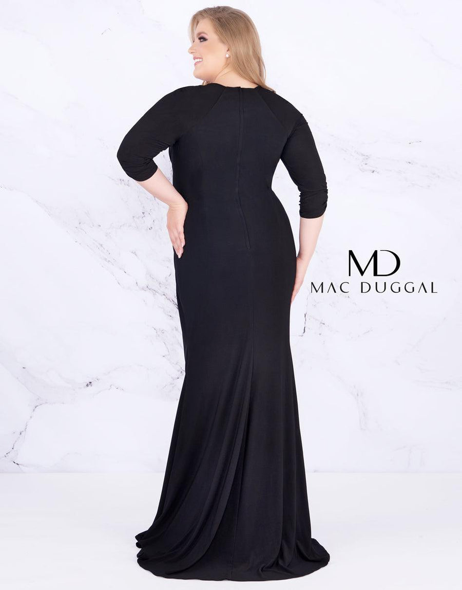 Mac Duggal Long Plus Size Prom Dress - The Dress Outlet Mac Duggal