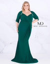 Mac Duggal Long Plus Size Prom Dress - The Dress Outlet Mac Duggal