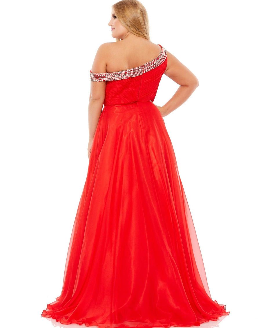 Mac Duggal Prom Long Formal Plus Size Dress 67727 - The Dress Outlet