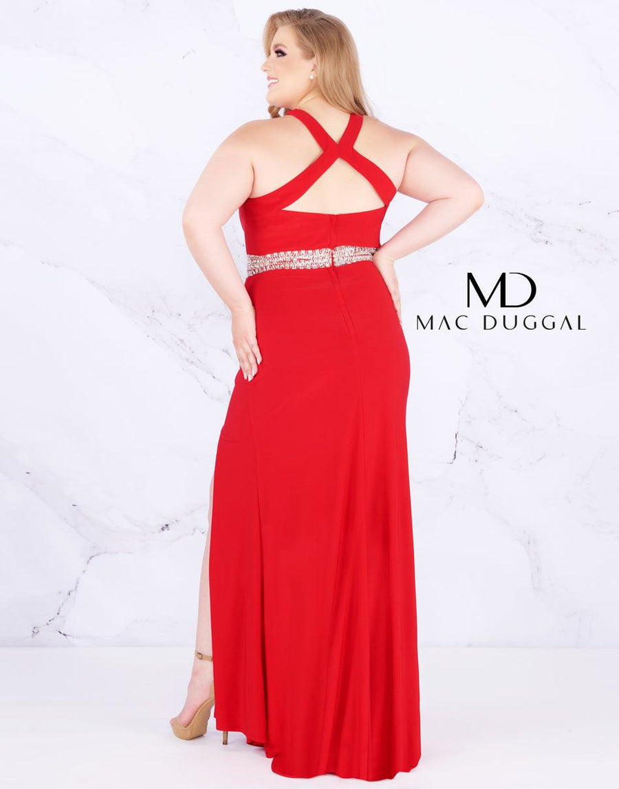 MAc Duggal Prom Long Plus Size Dress - The Dress Outlet Mac Duggal