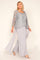 Marina Silver Mother of the Bride Pant Suit