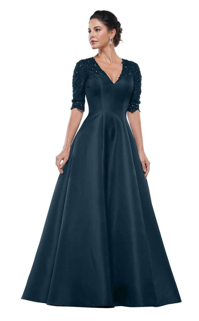 Marsoni Formal Long Sleeve Dress - The Dress Outlet