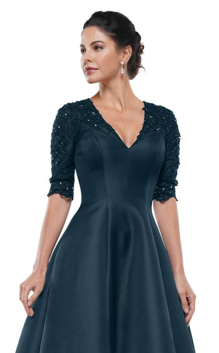 Marsoni Formal Long Sleeve Dress - The Dress Outlet