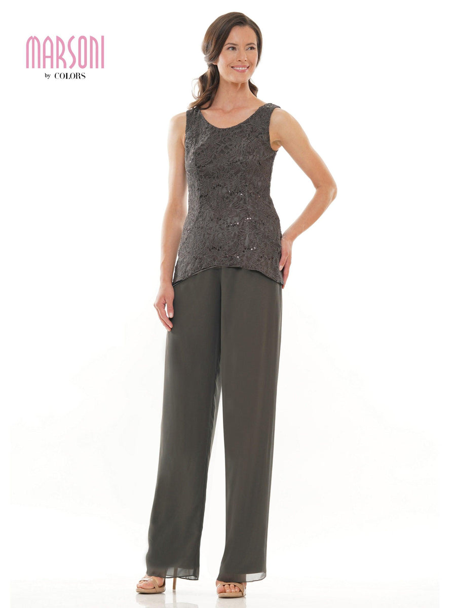 Charcoal 16 Marsoni Formal Mother of the Bride Pant Suit Sale 303 Sale