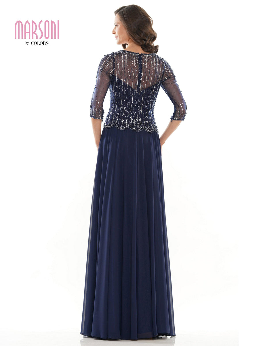 Marsoni Long Formal Mother of the Bride Dress 312 - The Dress Outlet