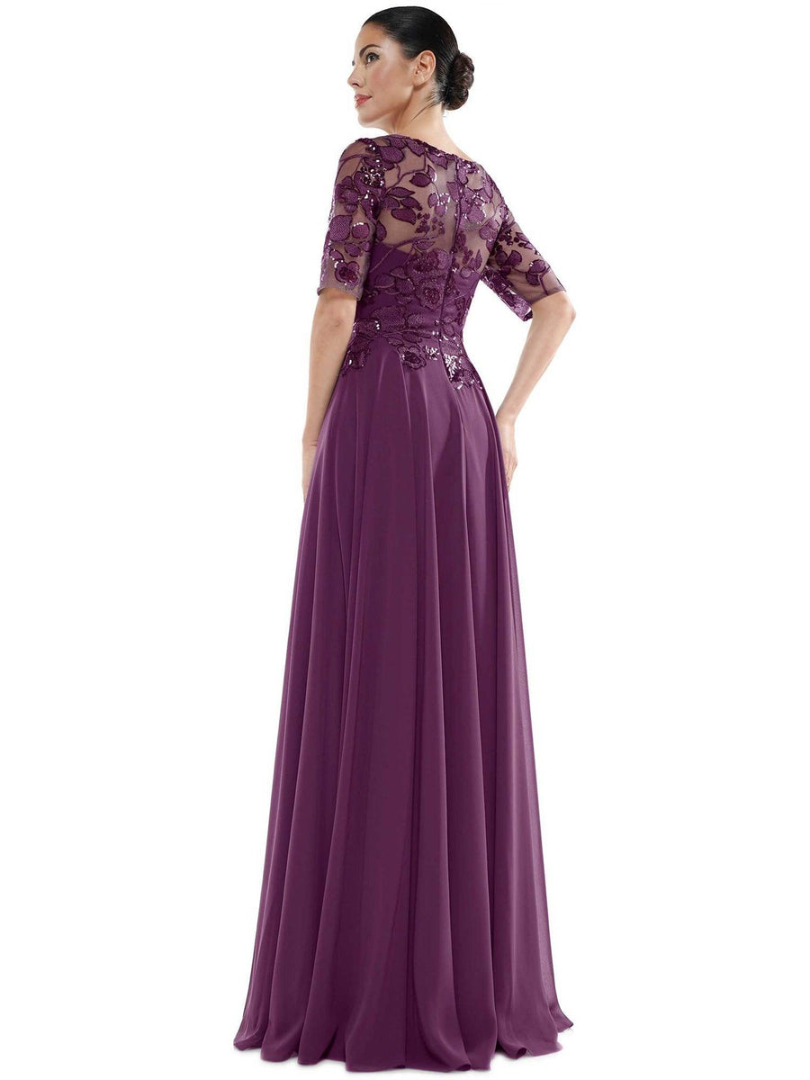 Marsoni Long Formal Mother of the Bride Dress 286 - The Dress Outlet