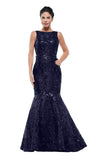 Marsoni Long Fitted Prom Dress - The Dress Outlet