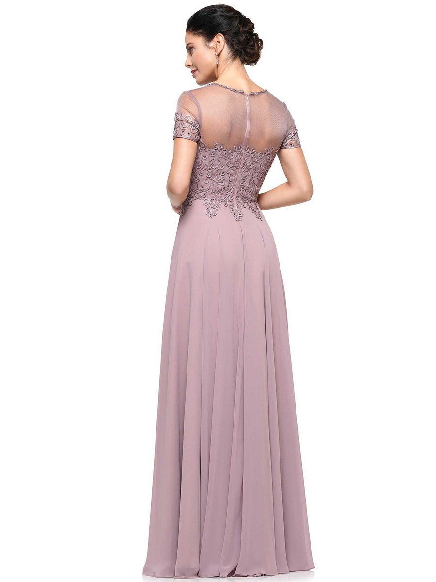 Marsoni Long Mother of the Bride Chiffon Dress 271 - The Dress Outlet