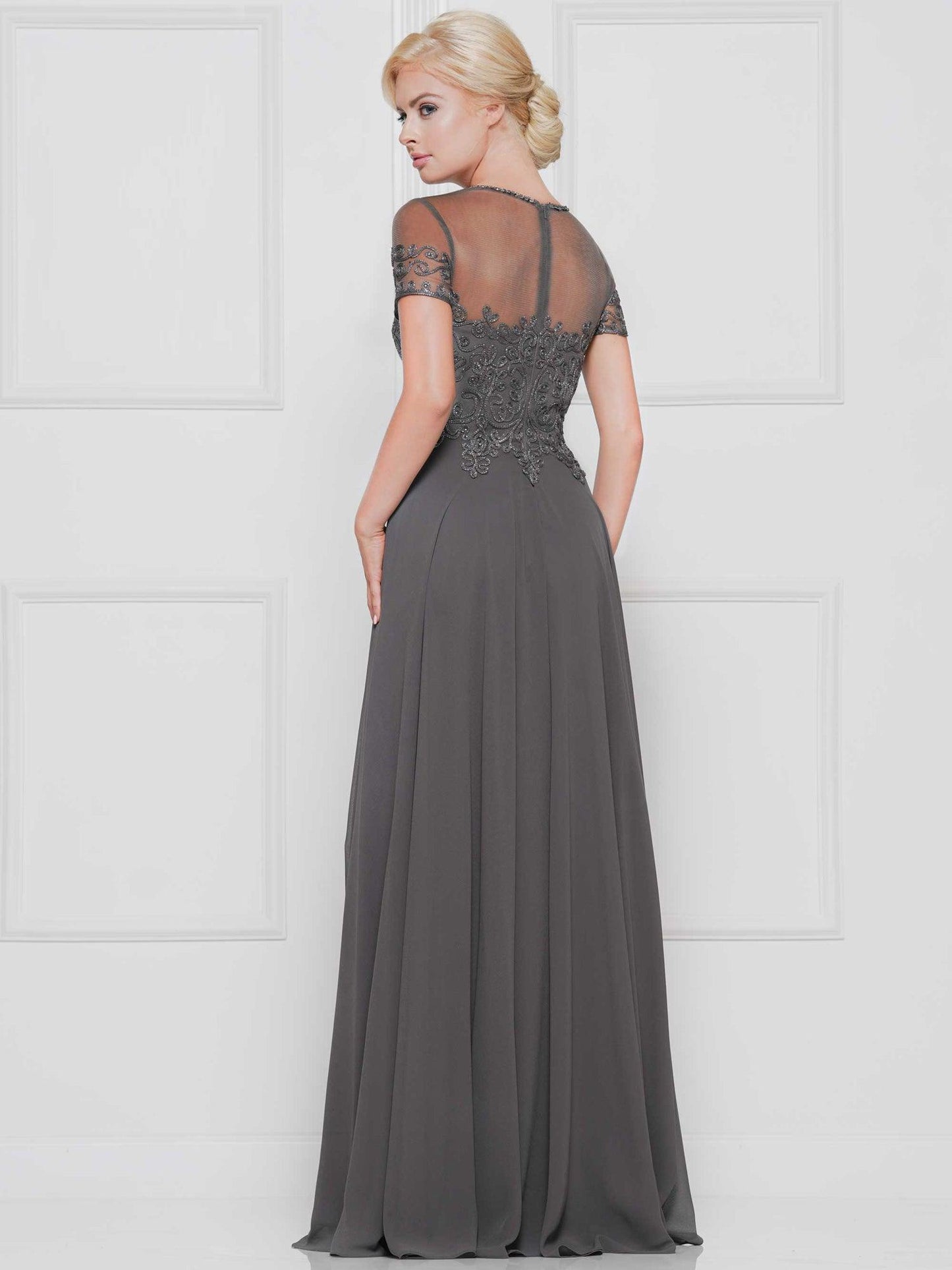 Marsoni Long Mother of the Bride Chiffon Dress 271 - The Dress Outlet