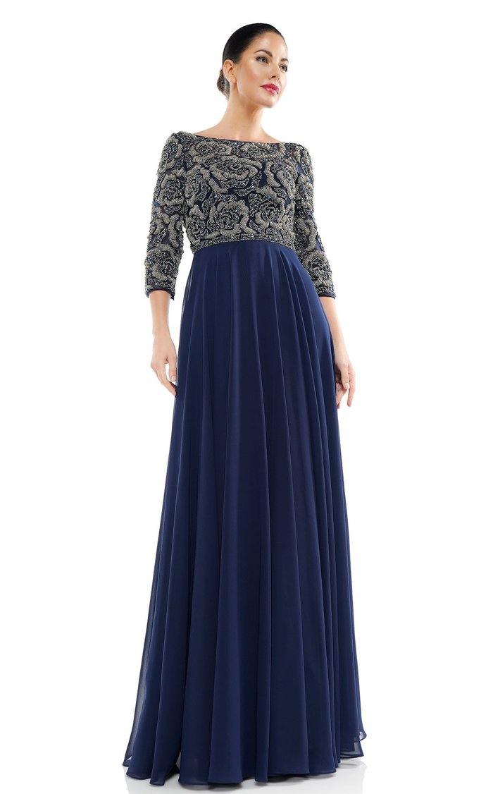 Marsoni Mother of the Bride Long Dress - The Dress Outlet