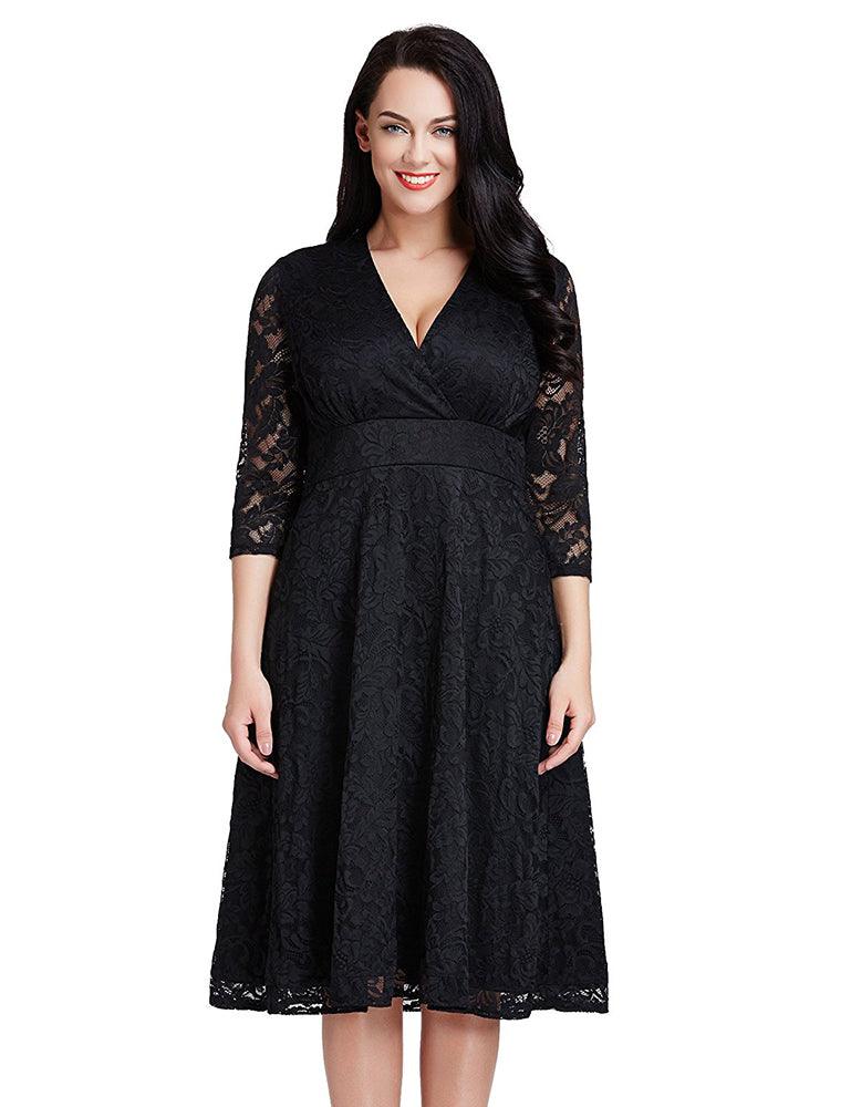 Modest Short Mother of the Bride Dress Plus Size Formal - The Dress Outlet LB