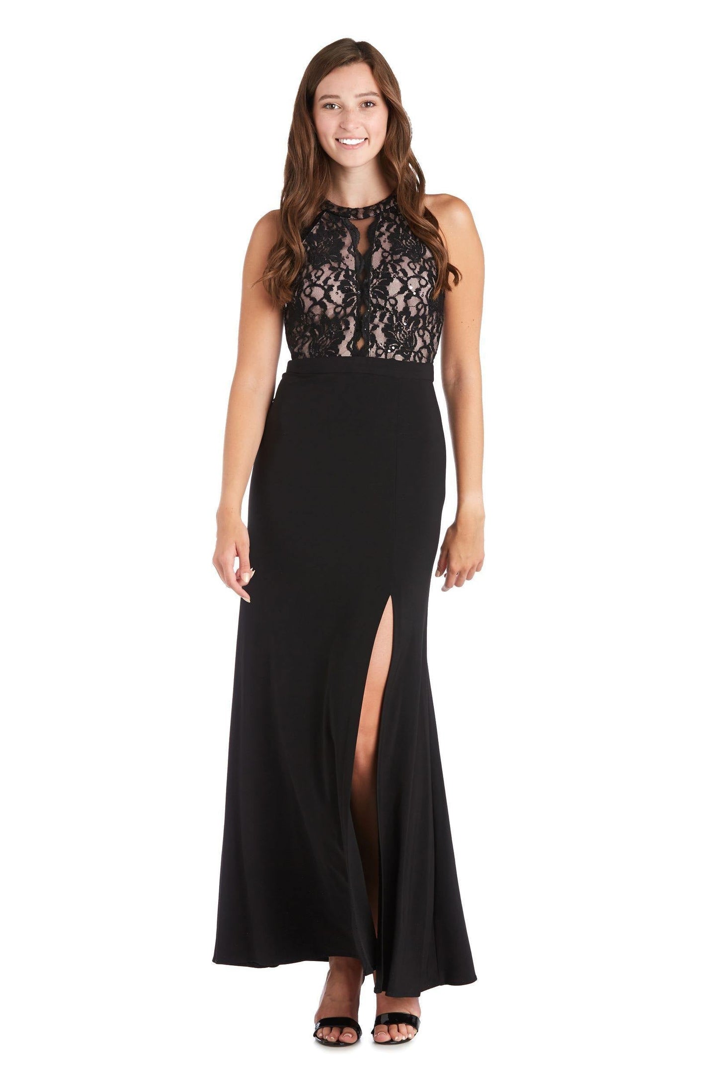 Morgan & Co. Long Formal Dress 12267J - The Dress Outlet