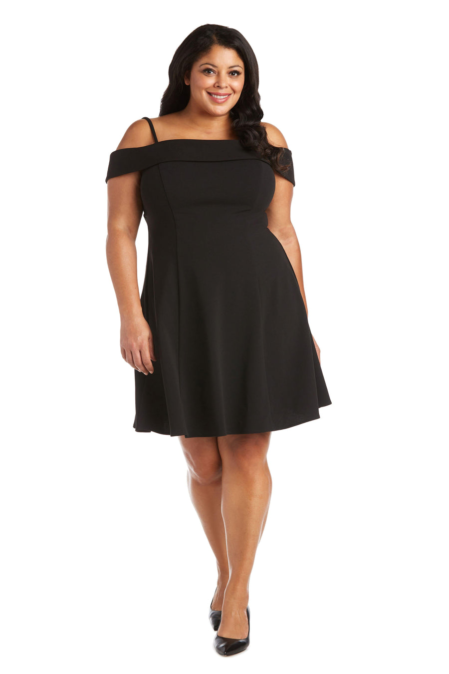 Plus Size Dresses Plus Size Short Cocktail Dress Black