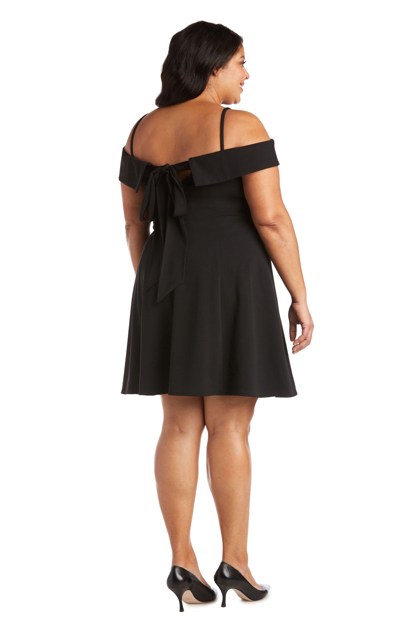 Plus Size Dresses Plus Size Short Cocktail Dress Black