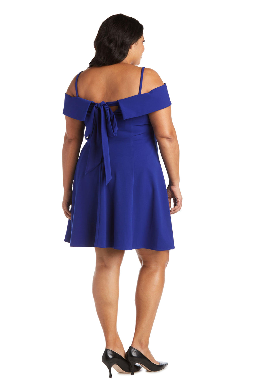 Plus Size Dresses Plus Size Short Cocktail Dress Cobalt