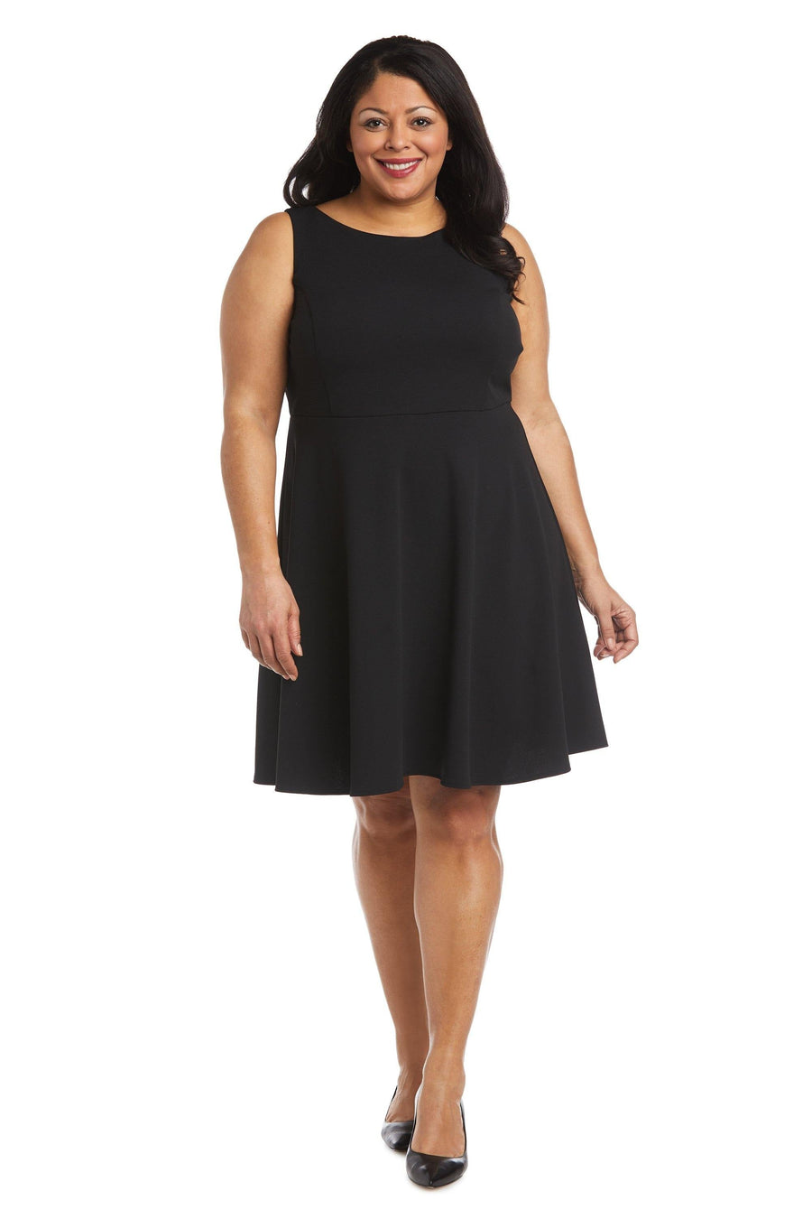 Morgan & Co. Short Plus Size cocktail Dress 12888WM - The Dress Outlet