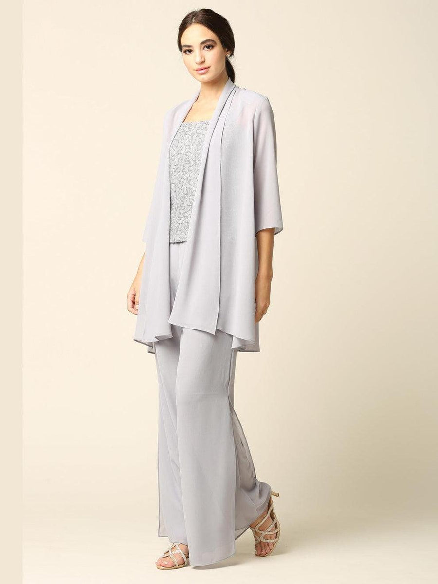 Formal Mother of the Bride Jacket Pant Suit Sale