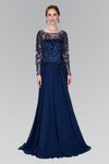 Mother of the Bride Long Dress Formal - The Dress Outlet Elizabeth K