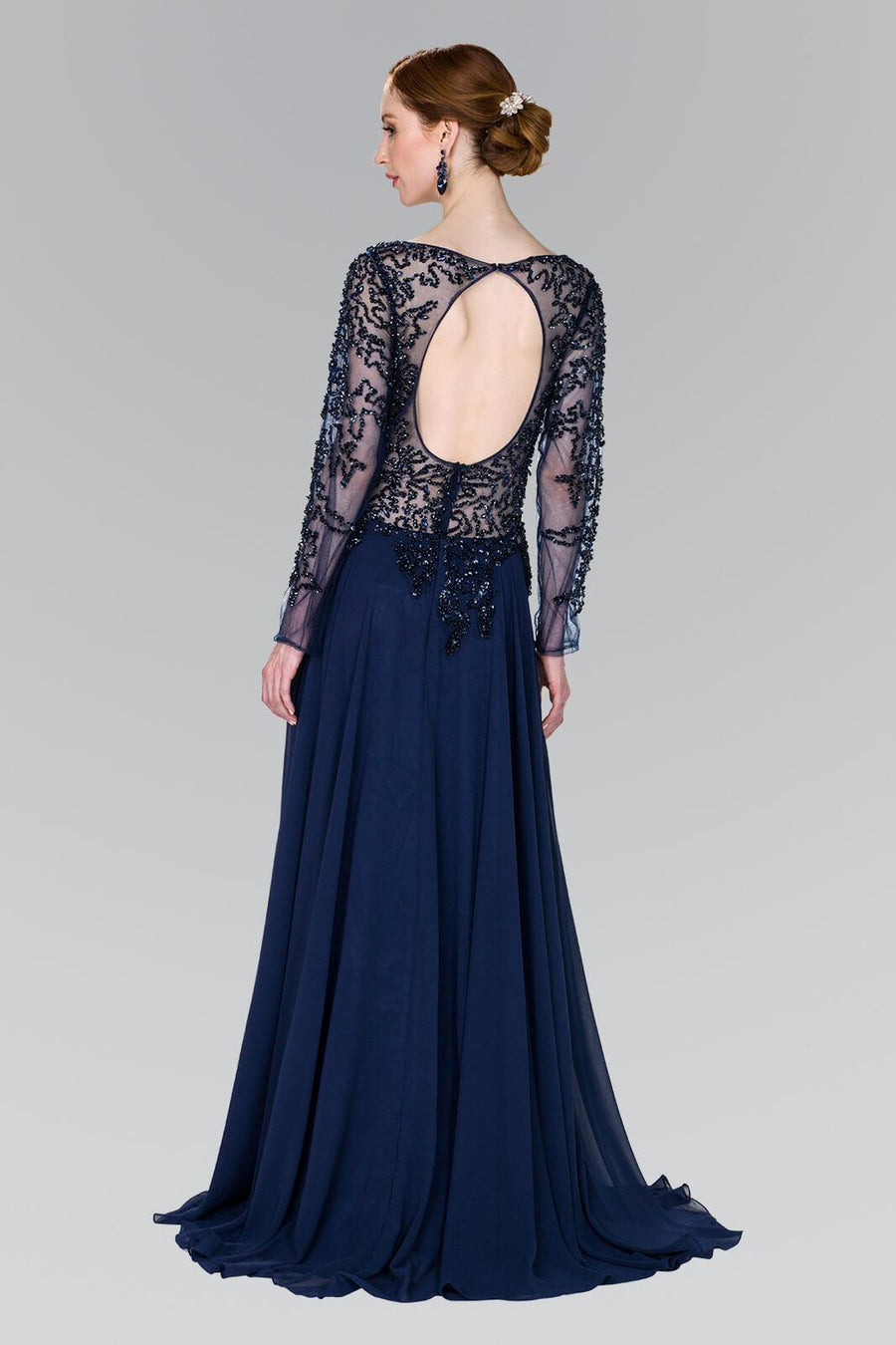 Mother of the Bride Long Dress Formal - The Dress Outlet Elizabeth K