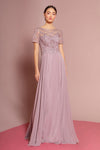 Mother of the Bride Long Dress Formal - The Dress Outlet Elizabeth K