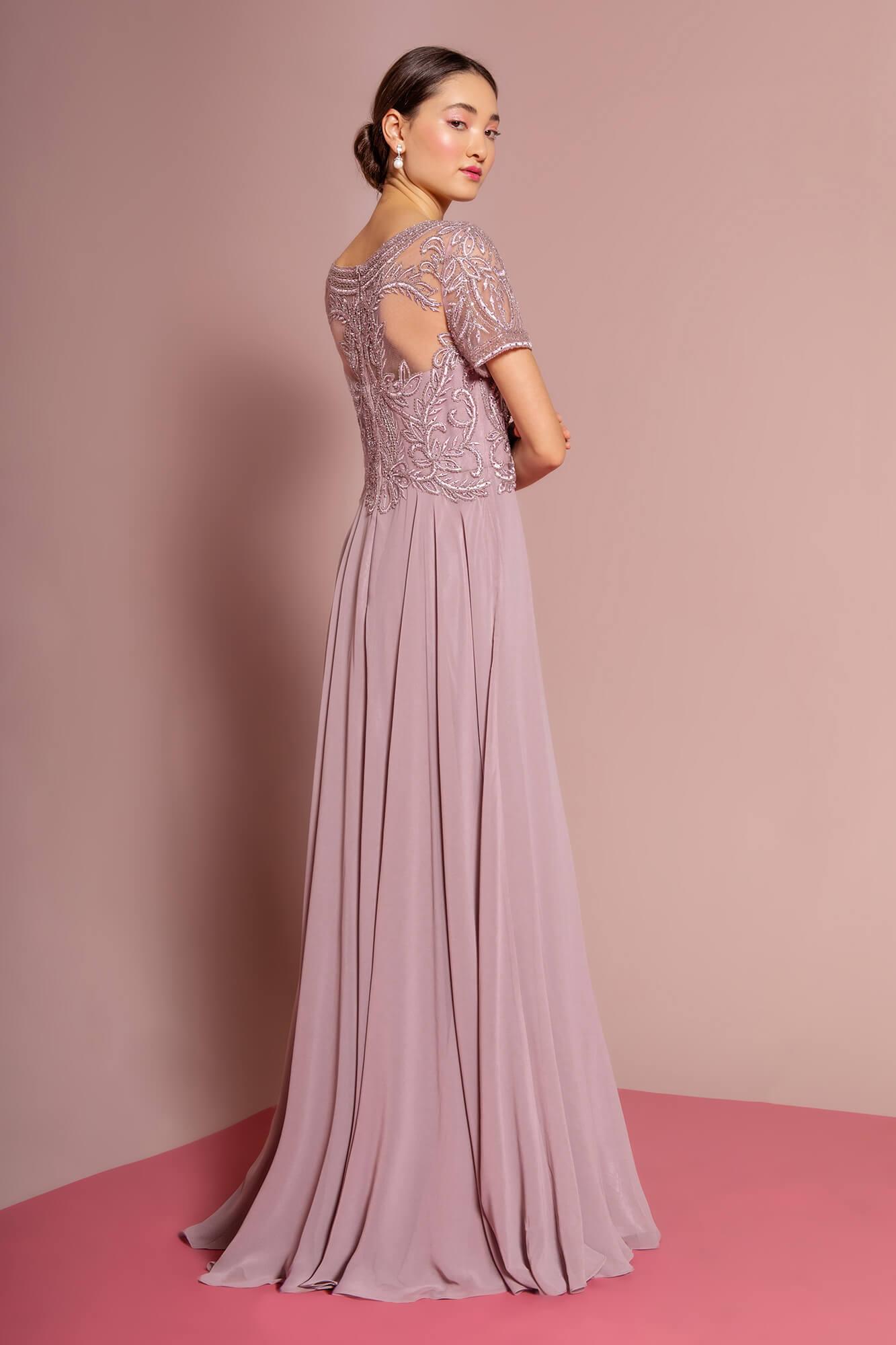 Mother of the Bride Long Dress Formal - The Dress Outlet Elizabeth K