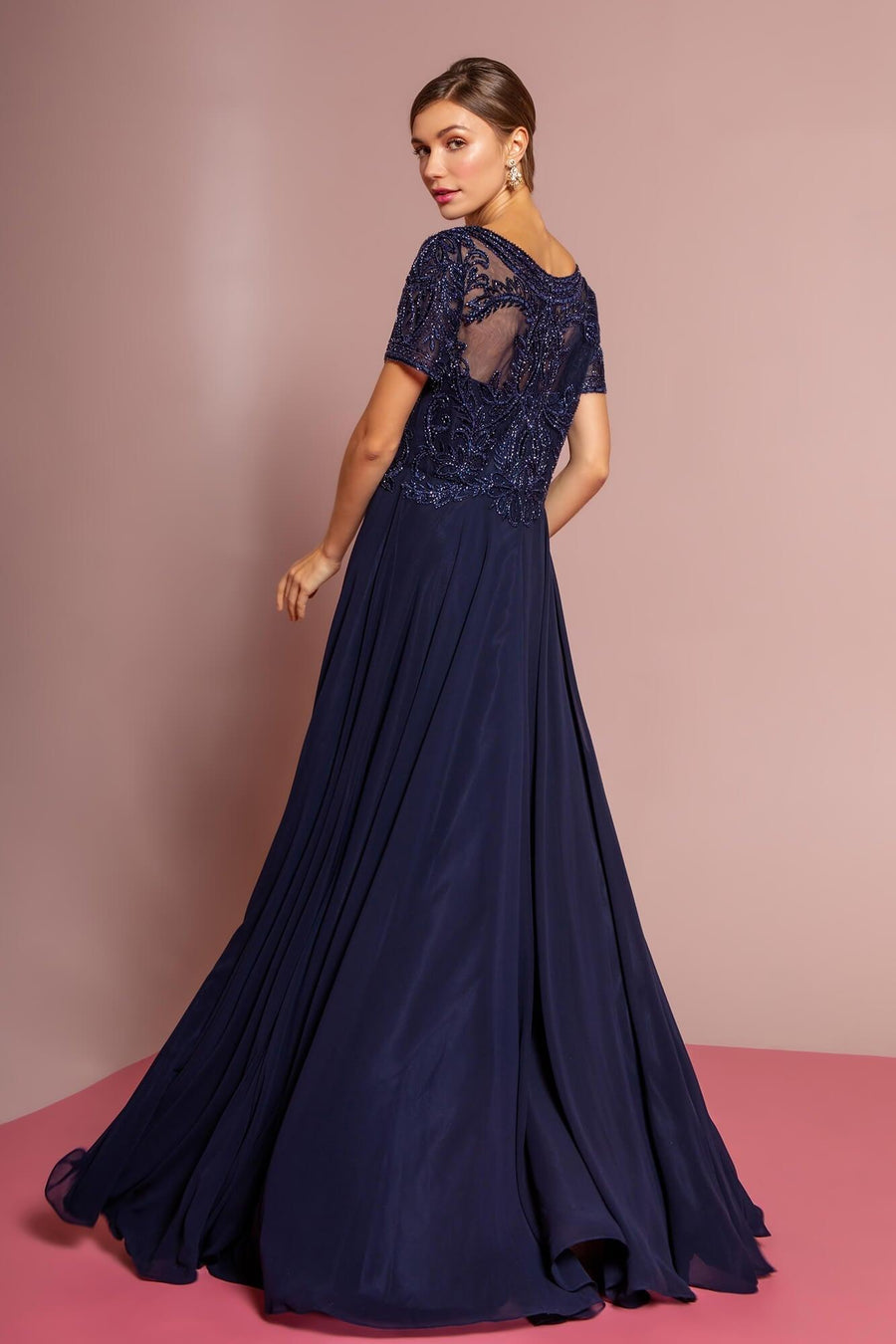 Mother of the Bride Long Dress Formal - The Dress Outlet Elizabeth K