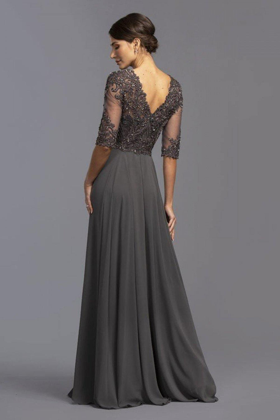 Mother of the Bride Long Formal Dress - The Dress Outlet ASpeed