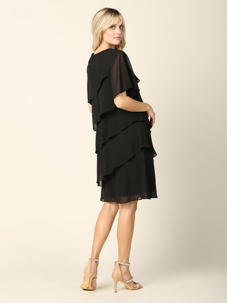 Mother of the Bride Short Cocktail Dress - The Dress Outlet