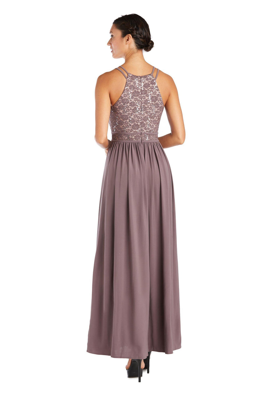 Nightway Long Formal Dress 12530M - The Dress Outlet