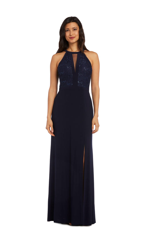 Charcoal Nightway Long Formal Dress 21434 for $69.99 – The Dress Outlet
