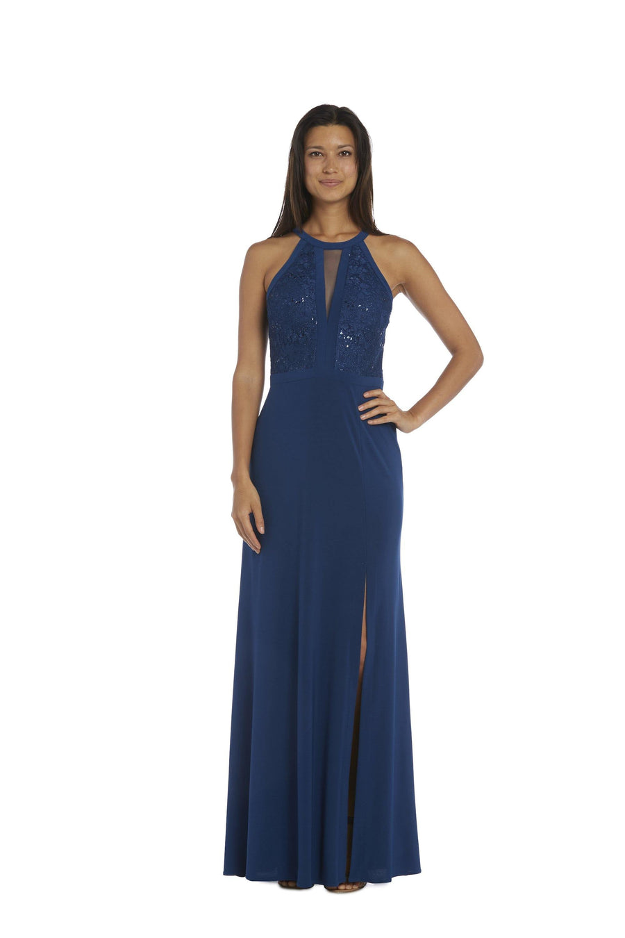 Nightway Long Formal Dress 21434 - The Dress Outlet