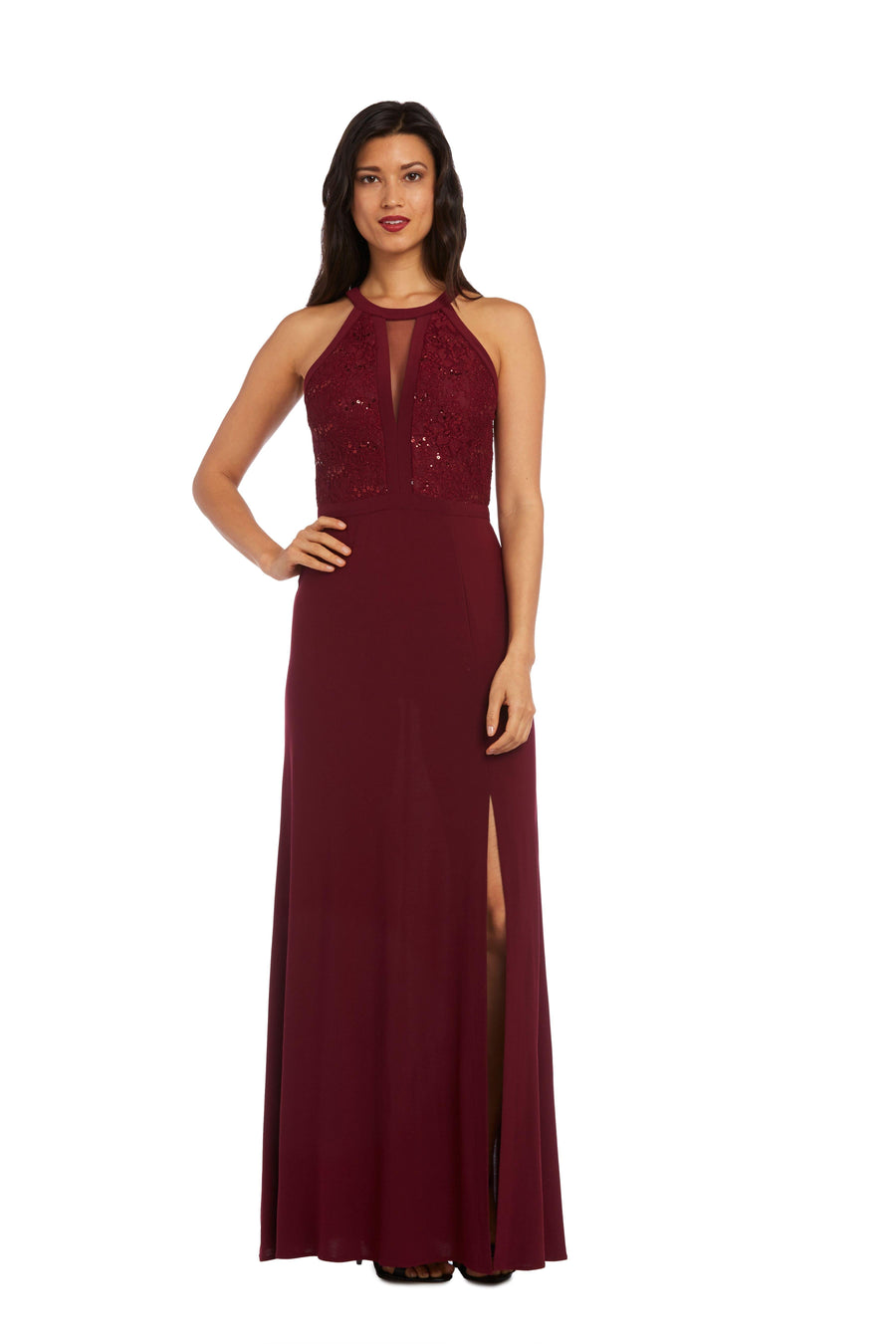 Nightway Long Formal Dress 21434 - The Dress Outlet