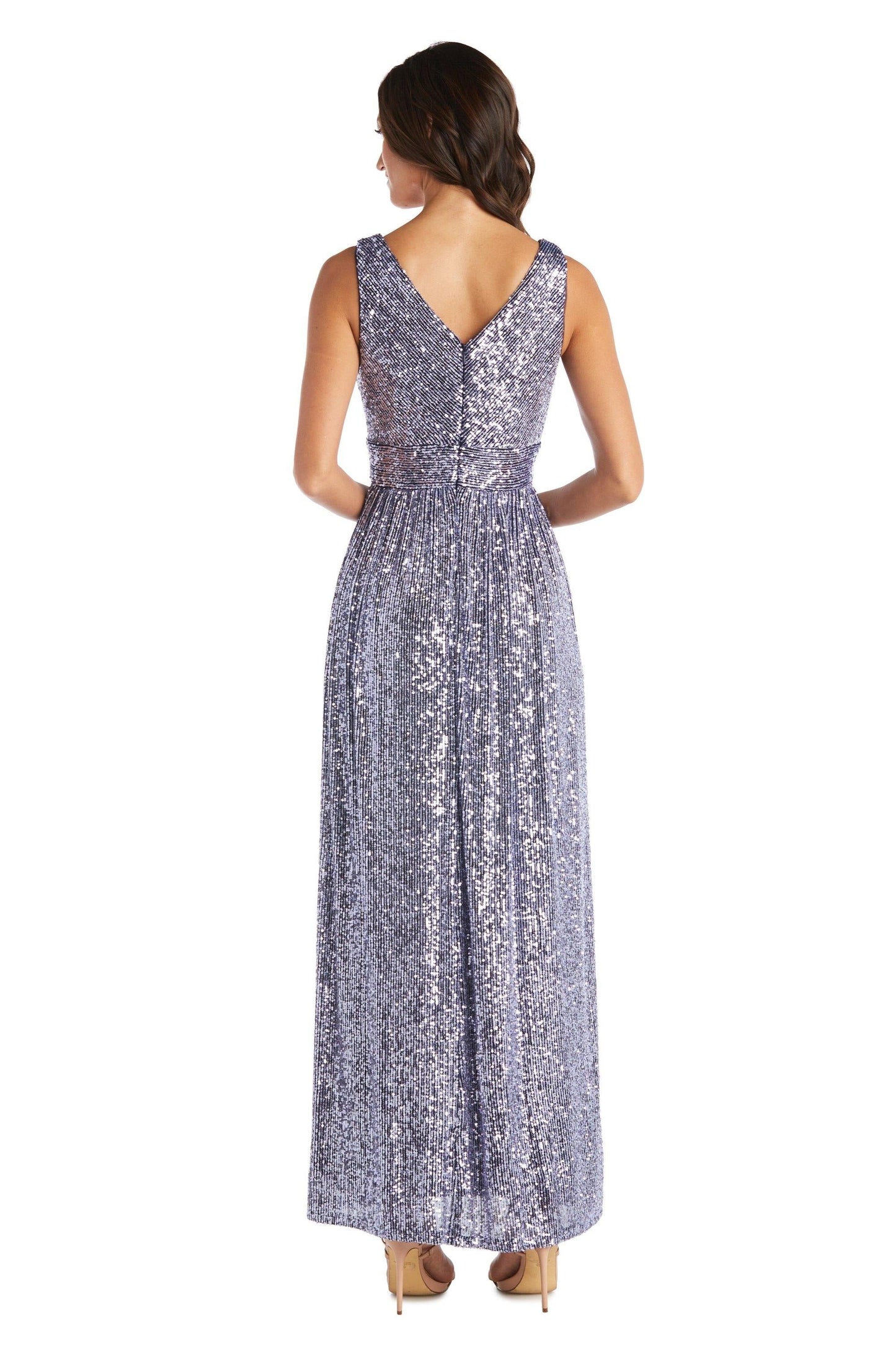 Nightway Long Prom Sequins  Dress 21923 - The Dress Outlet