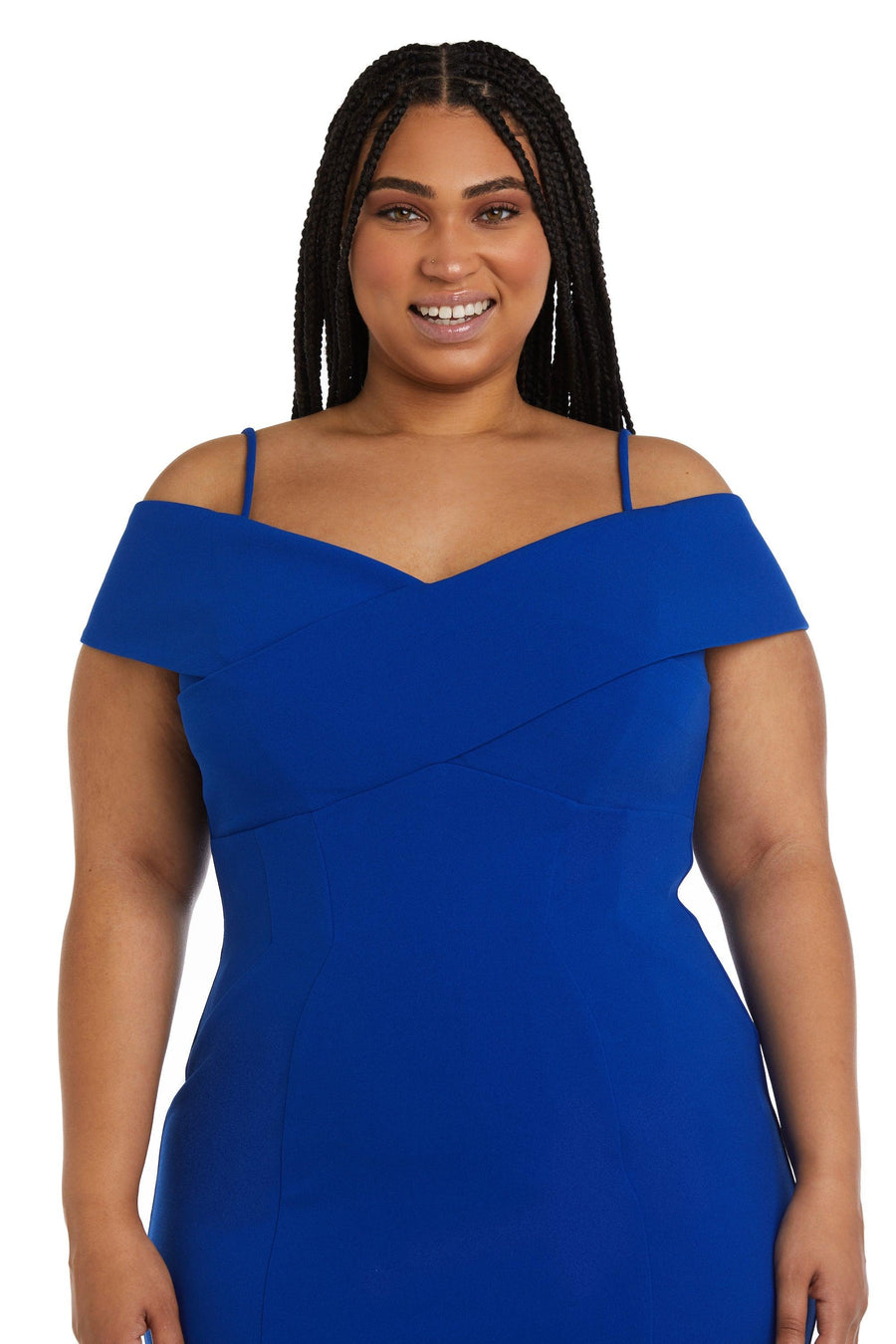 Nightway Plus Size Evening Long Dress 21825W - The Dress Outlet