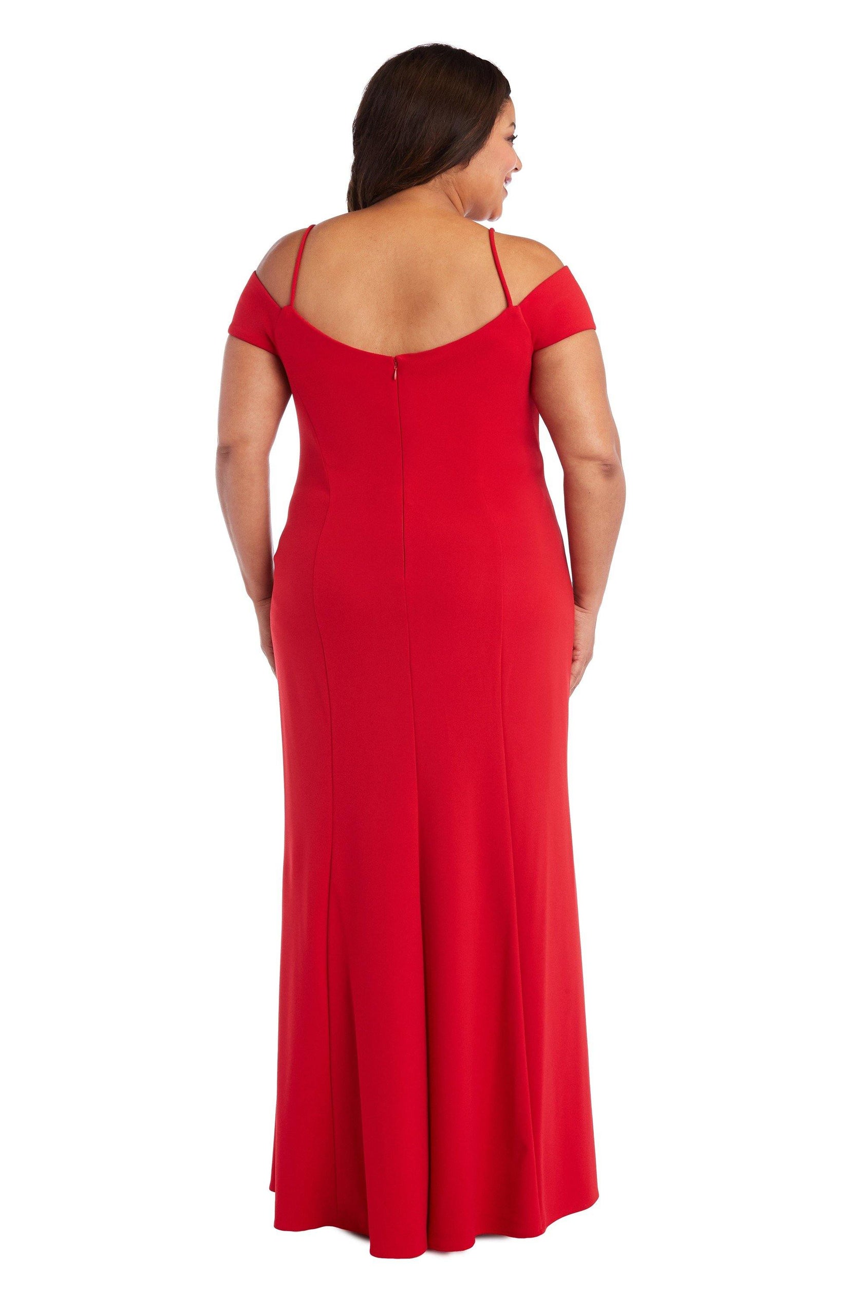 Red Nightway Plus Size Evening Long Dress 21825W for $74.99 – The Dress ...