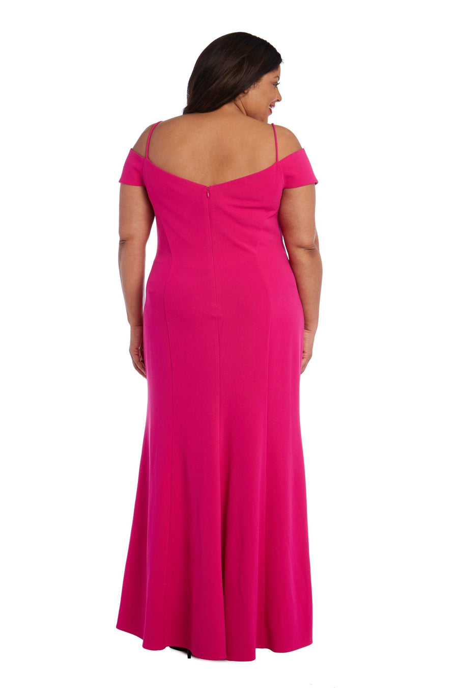 Nightway Plus Size Evening Long Dress 21825W - The Dress Outlet