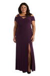 Nightway Plus Size Long Formal Dress 21519W - The Dress Outlet