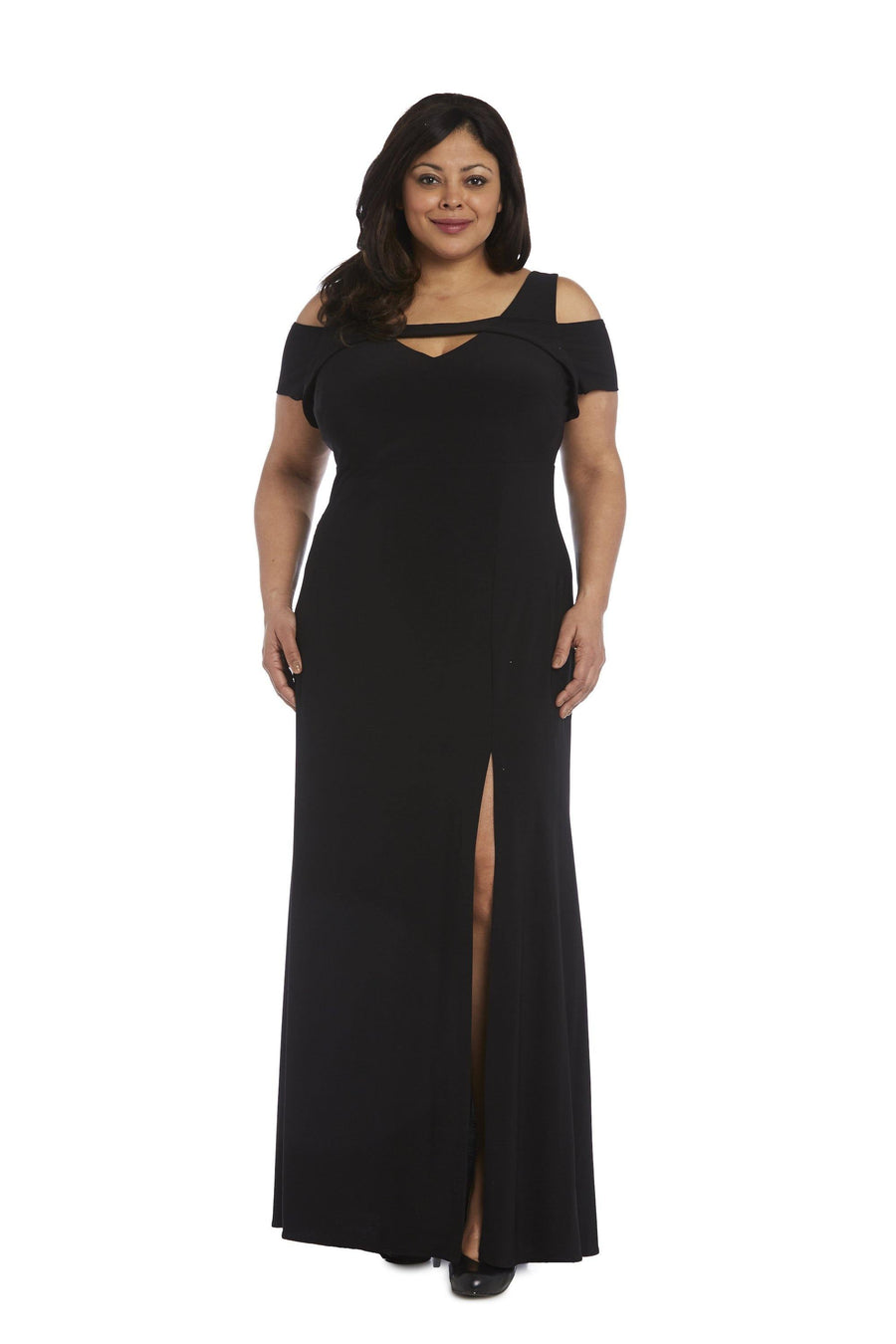 Nightway Plus Size Long Formal Dress 21519W - The Dress Outlet