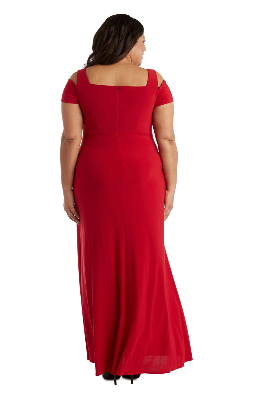 Nightway Plus Size Long Formal Dress 21519W - The Dress Outlet