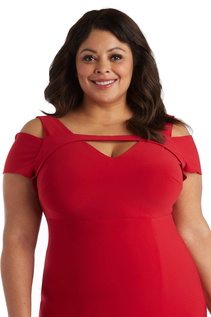 Nightway Plus Size Long Formal Dress 21519W - The Dress Outlet