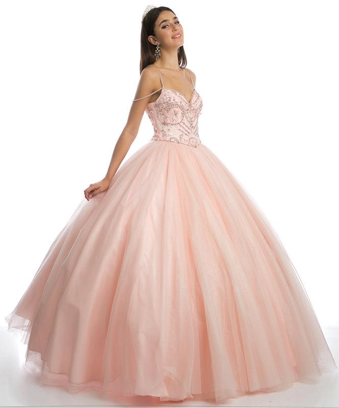 Off Shoulder Quinceanera Dress Long Ball Gown - The Dress Outlet