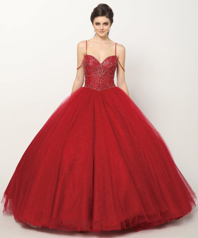 Off Shoulder Quinceanera Dress Long Ball Gown - The Dress Outlet