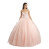 Off Shoulder Quinceanera Dress Long Ball Gown - The Dress Outlet Juliet