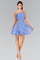 One Shoulder Short Prom Dress Formal Homecoming - The Dress Outlet Elizabeth K