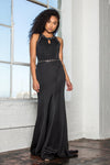 Prom Formal Halter Evening Long Dress - The Dress Outlet Elizabeth K