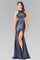 Prom Formal Sequins Long Dress with Side Slit - The Dress Outlet Elizabeth K