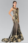 Prom Long Beaded Formal Evening Dress - The Dress Outlet Elizabeth K