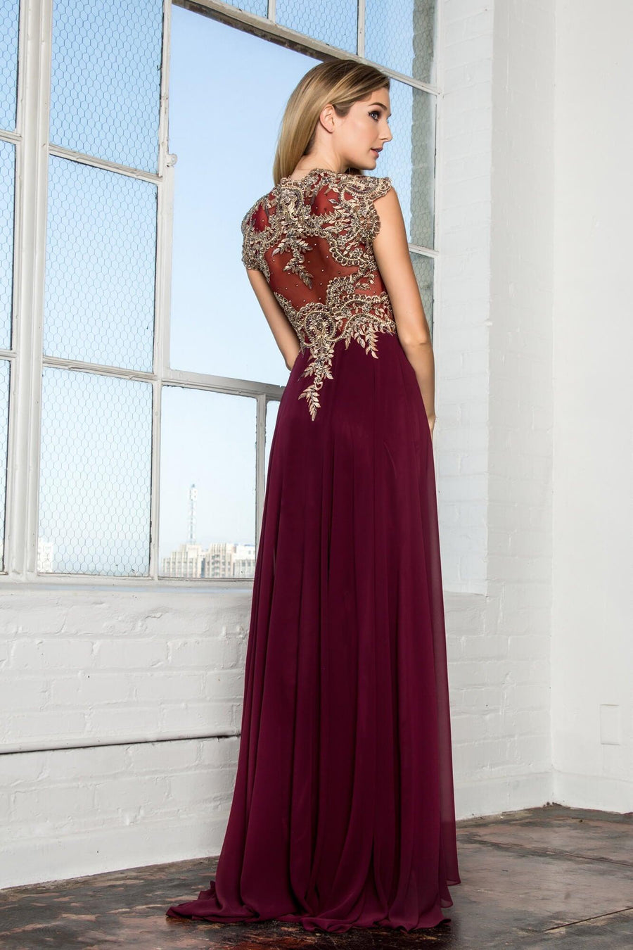 Prom Long Dress Formal Evening Gown - The Dress Outlet Elizabeth K