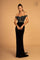 Prom Long Dress Off the Shoulder Velvet Evening Gown - The Dress Outlet Elizabeth K